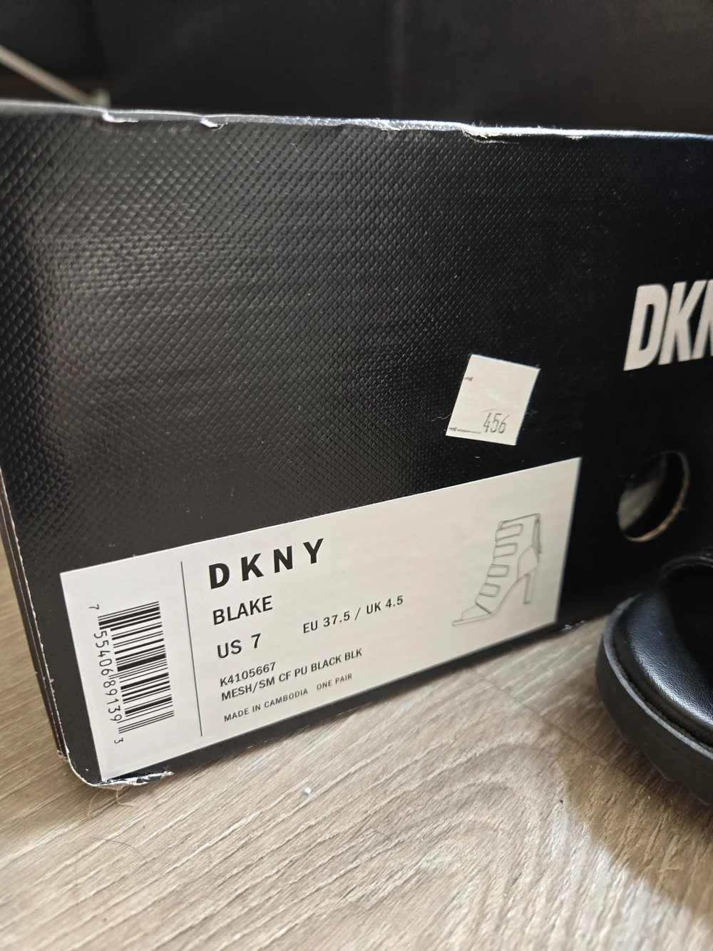 DKNY Blake Mesh Peep-Toe Platform Heel Sandals
